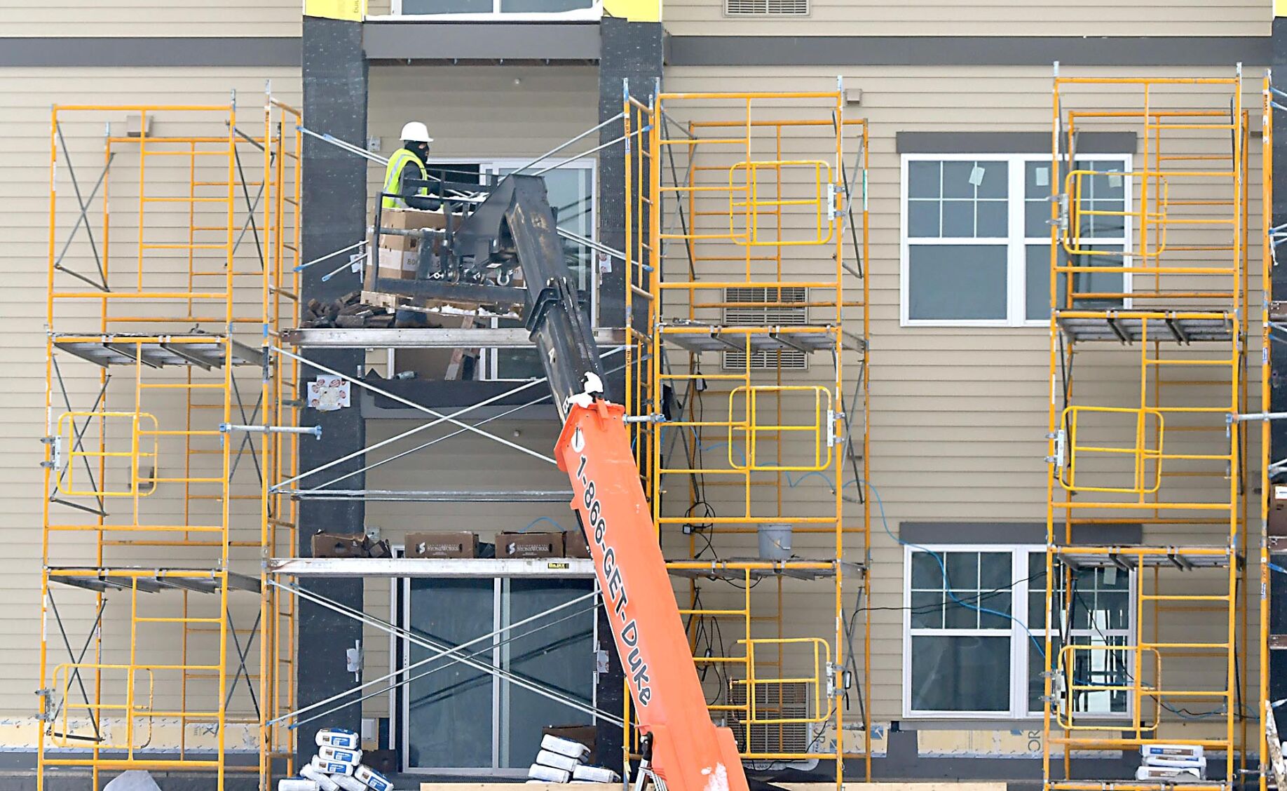 Pond View Heights construction